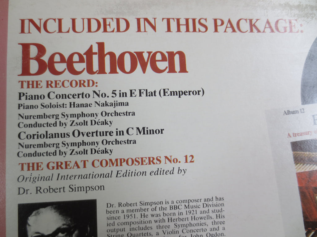 Beethoven – Piano Concerto No. 5 (1975) Vinyl LP