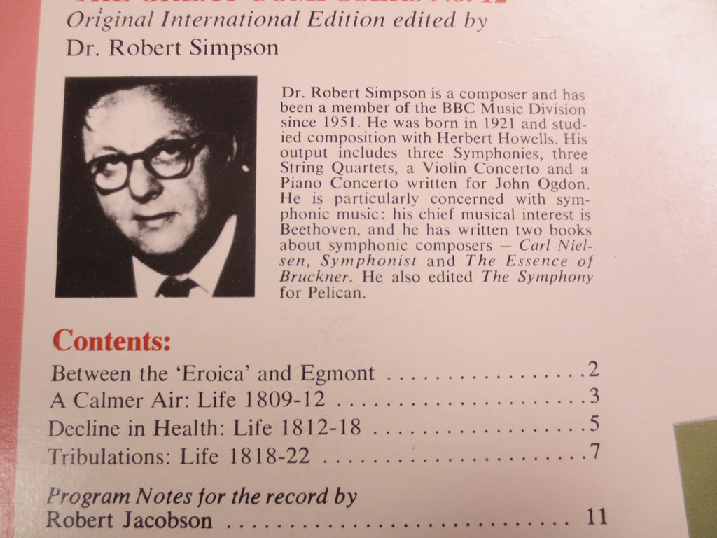 Beethoven – Piano Concerto No. 5 (1975) Vinyl LP