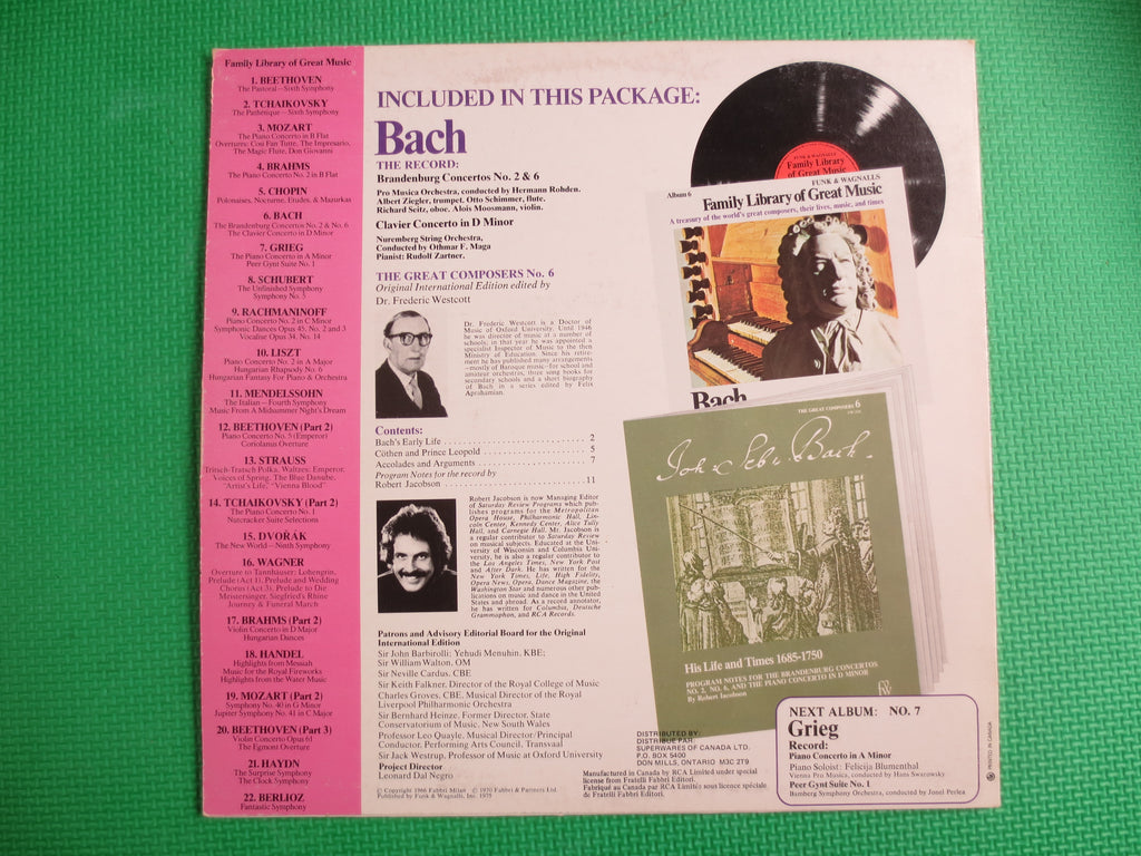 Various Artists – Bach (1975) Vinyl LP