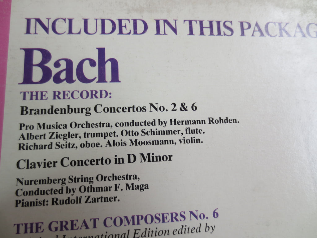 Various Artists – Bach (1975) Vinyl LP
