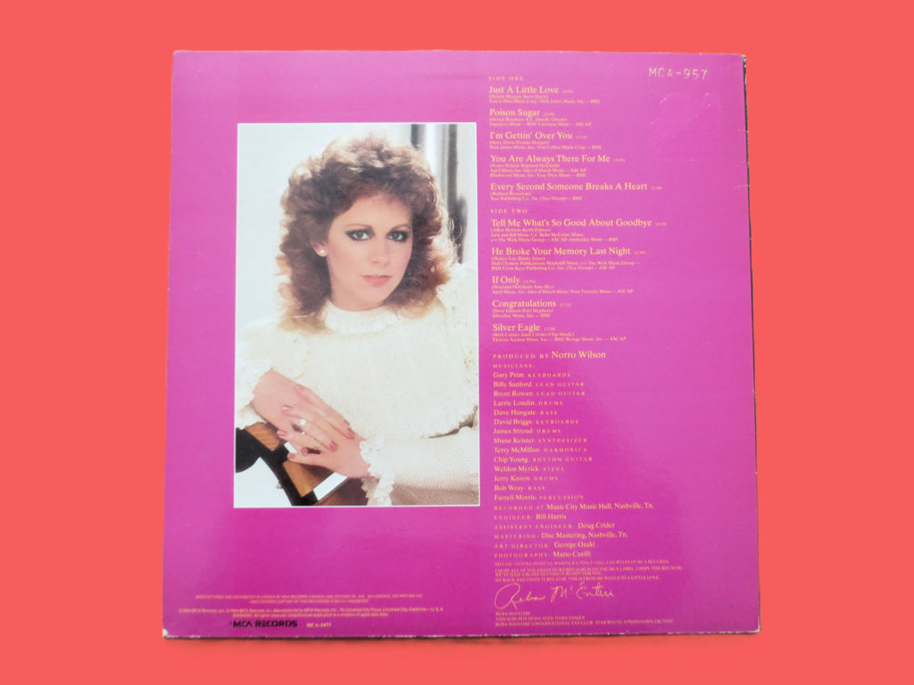 Reba McEntire – Just a Little Love (1984) Vinyl LP