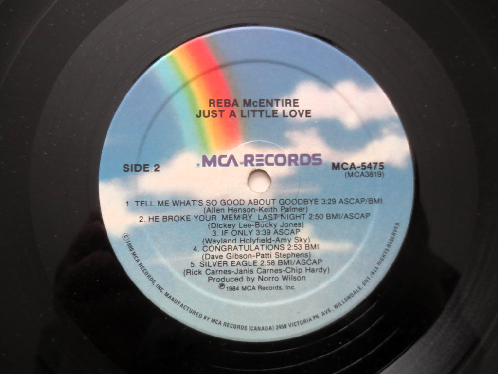 Reba McEntire – Just a Little Love (1984) Vinyl LP