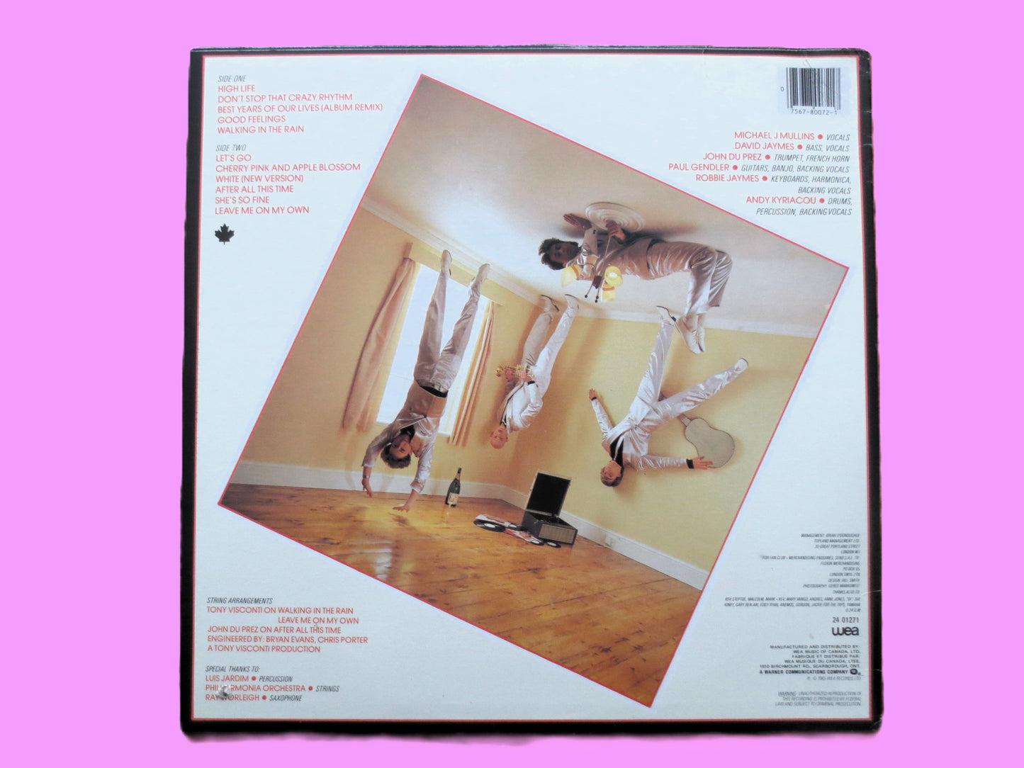 MODERN ROMANCE, TRICK of the Light, Rock Album, 1975 Record, Vinyl Lp