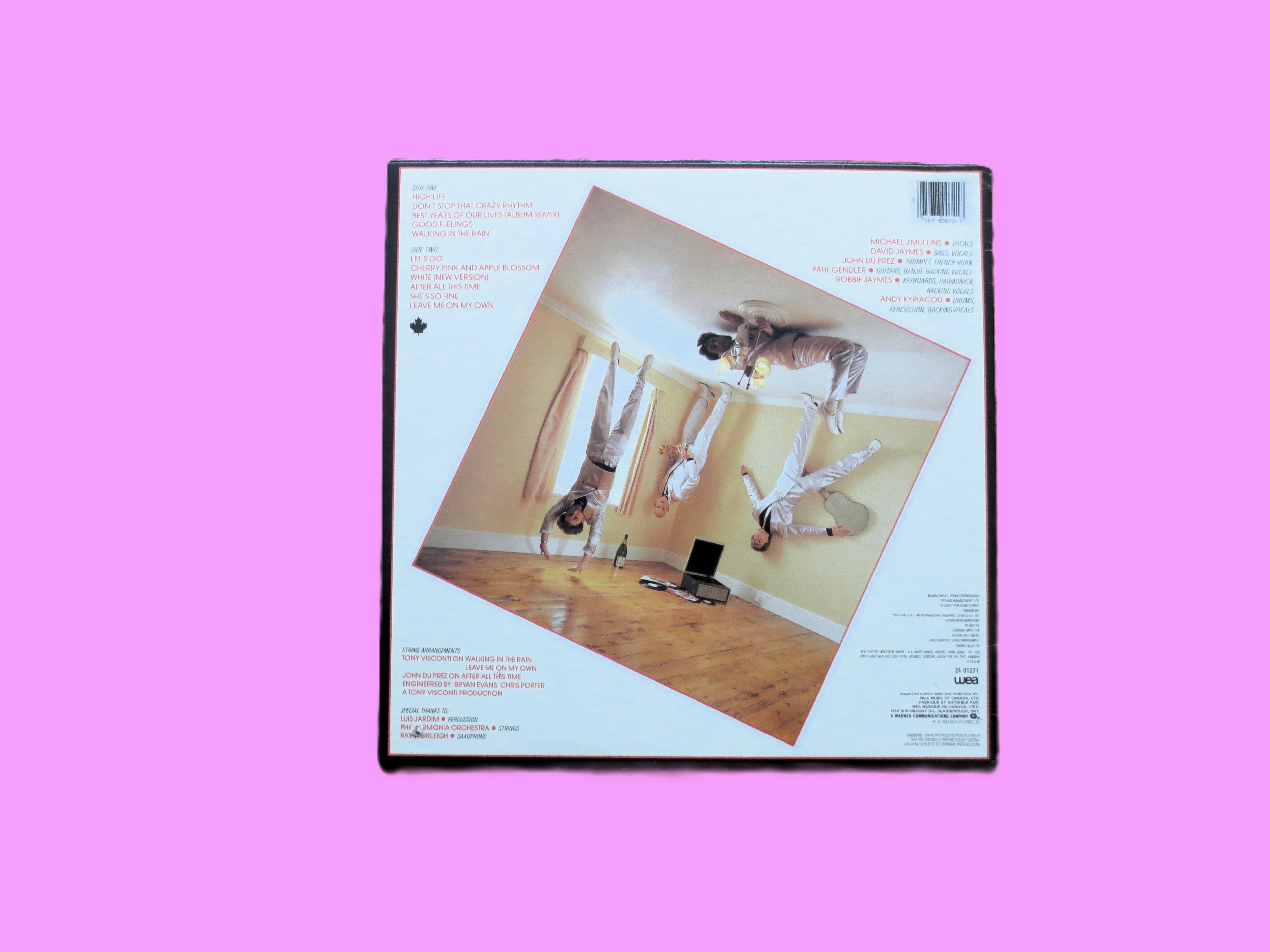 MODERN ROMANCE, TRICK of the Light, Rock Album, 1975 Record, Vinyl Lp