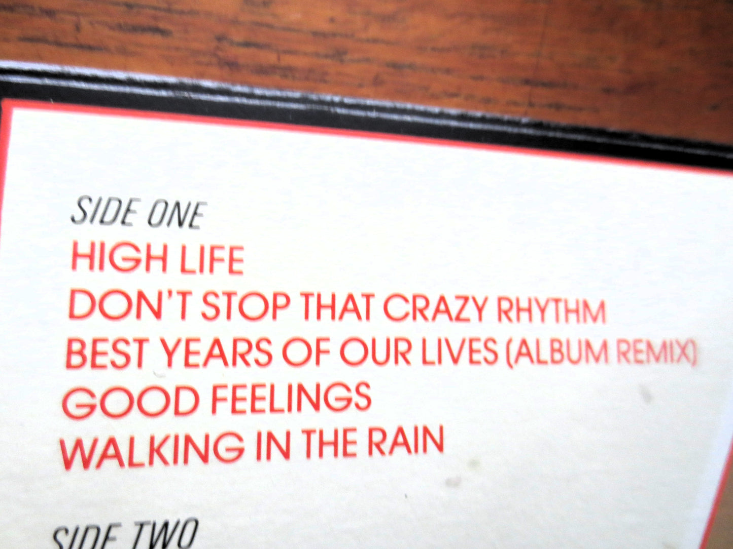 MODERN ROMANCE, TRICK of the Light, Rock Album, 1975 Record, Vinyl Lp