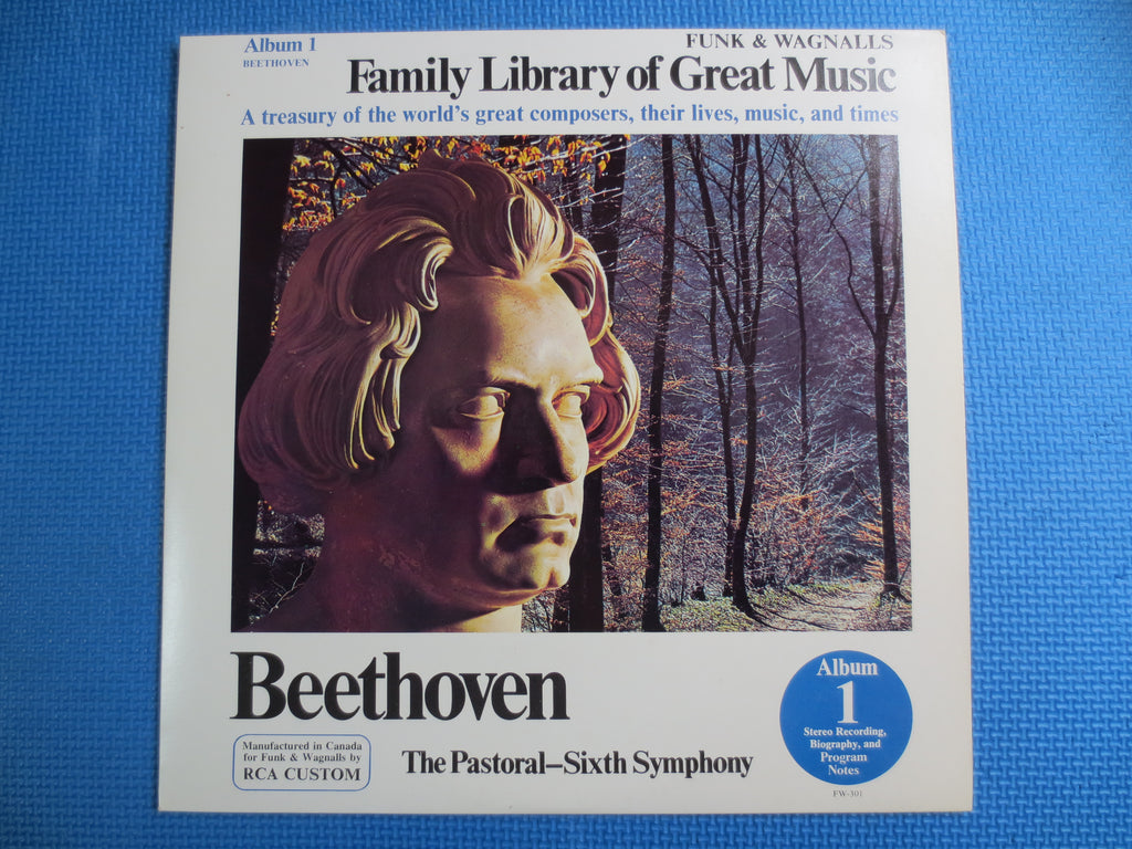 Beethoven – Funk and Wagnalls Music Series (1977) Vinyl LP