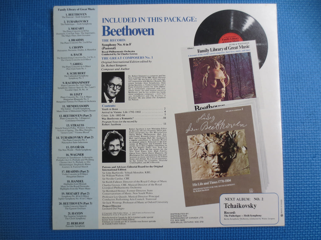 Beethoven – Funk and Wagnalls Music Series (1977) Vinyl LP
