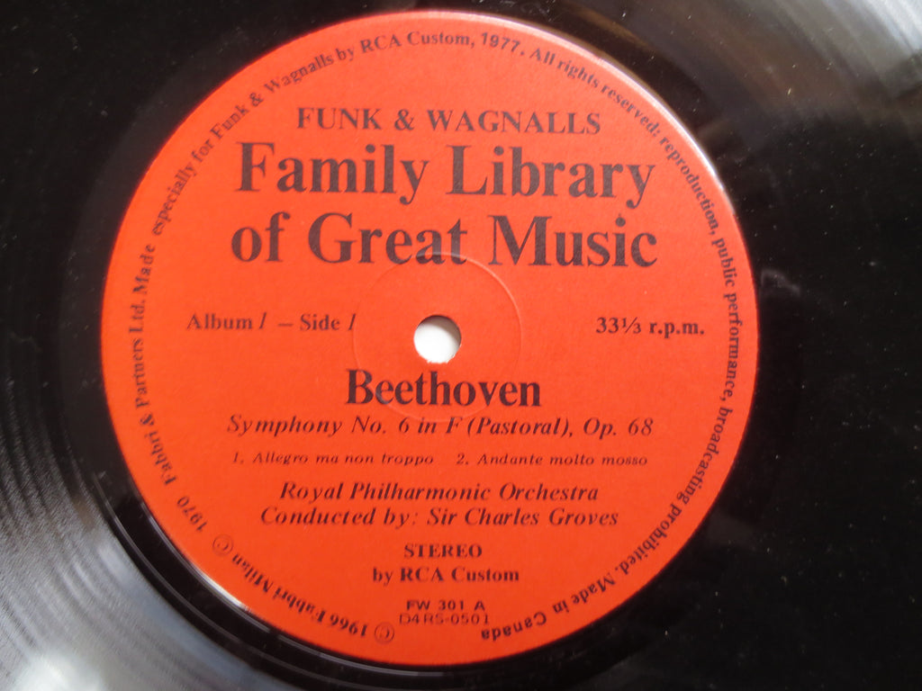 Beethoven – Funk and Wagnalls Music Series (1977) Vinyl LP