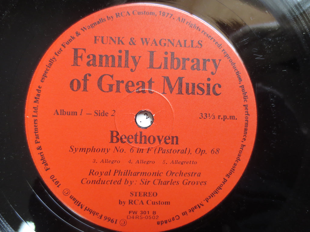Beethoven – Funk and Wagnalls Music Series (1977) Vinyl LP