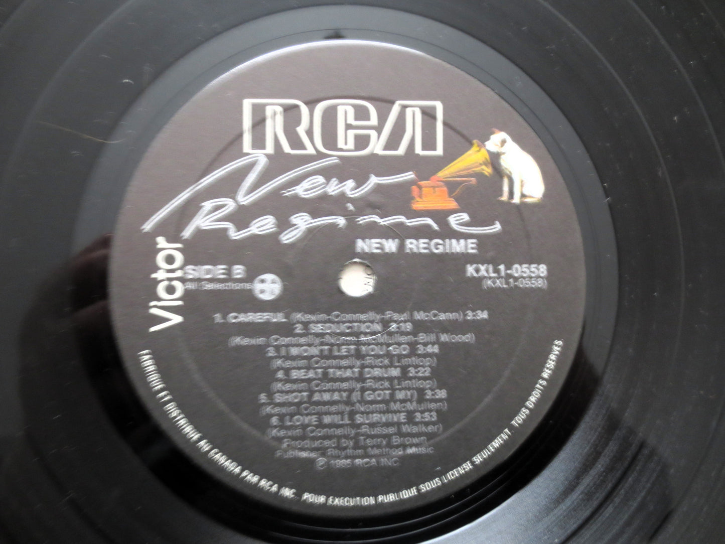 NEW REGIME, Self-Titled Lp, New Wave Album, 1985 Record