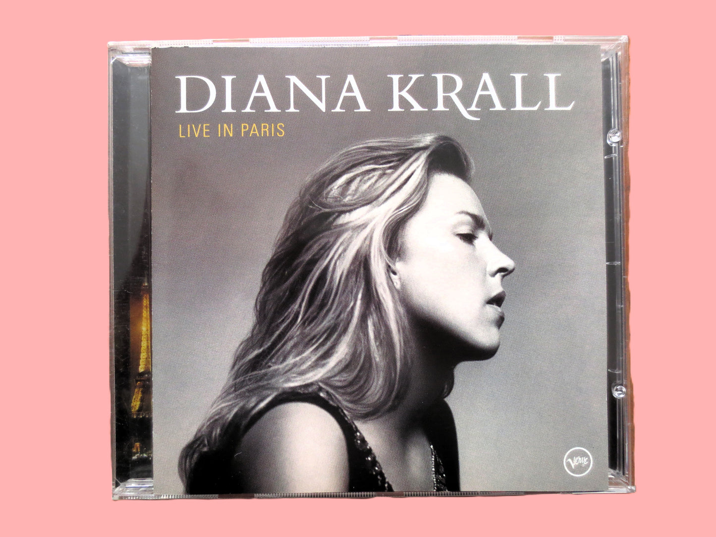 DIANA KRALL, LIVE in Paris, Jazz Album, 2002 Compact Disc, Vintage Cd