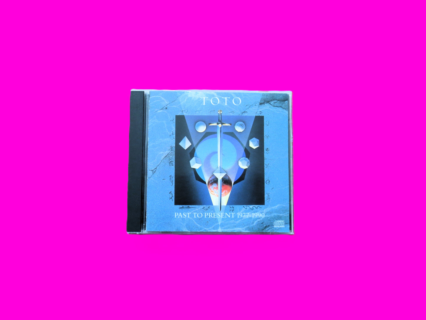 TOTO, Greatest HITS Cd, Past to PRESENT, 1977-1990, Vintage Cd, Compact Disc