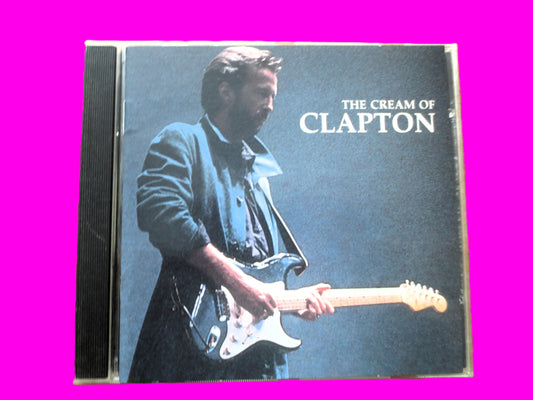ERIC CLAPTON, CREAM of Clapton, Vintage Rock Album, 1994 Record, Vinyl Lp