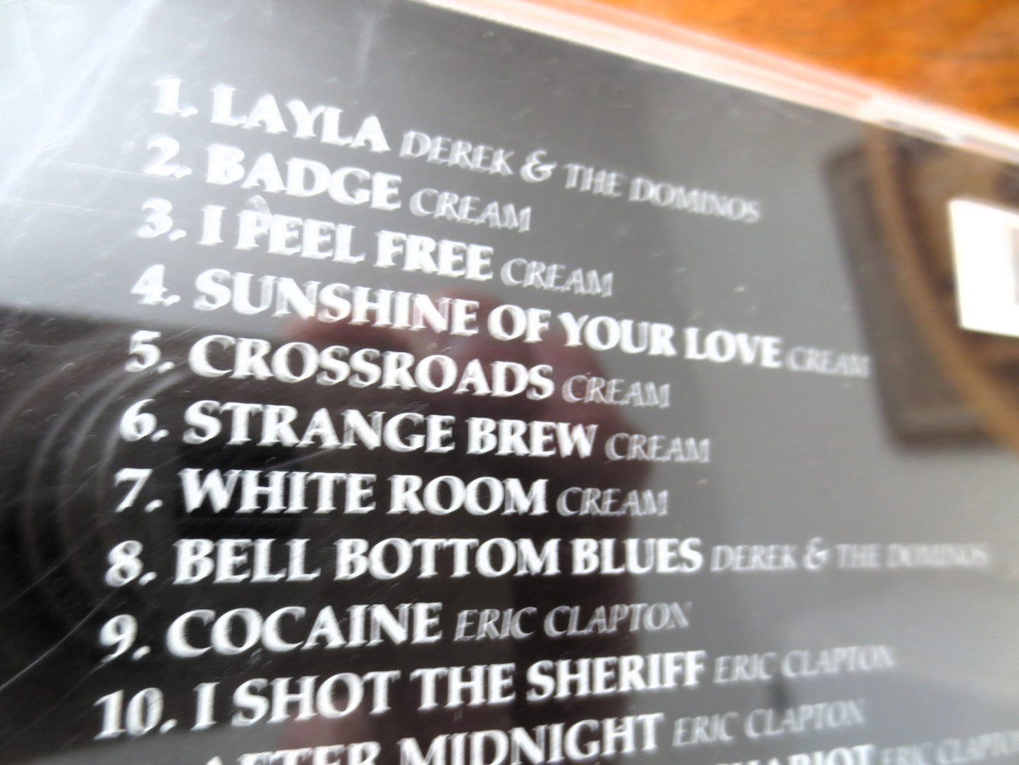 ERIC CLAPTON, CREAM of Clapton, Vintage Rock Album, 1994 Record, Vinyl Lp