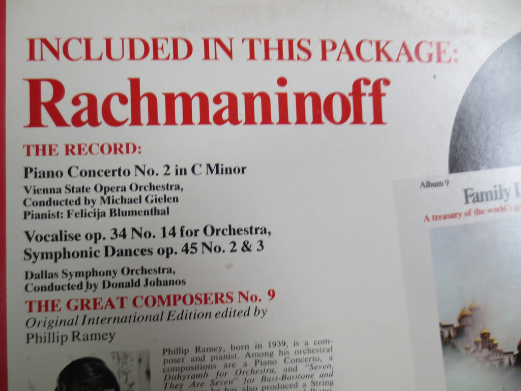 Rachmaninoff – Funk & Wagnalls Music Series (1975) Vinyl LP