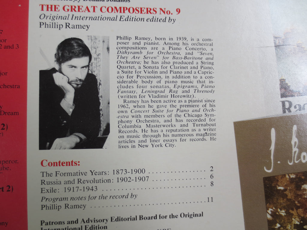 Rachmaninoff – Funk & Wagnalls Music Series (1975) Vinyl LP