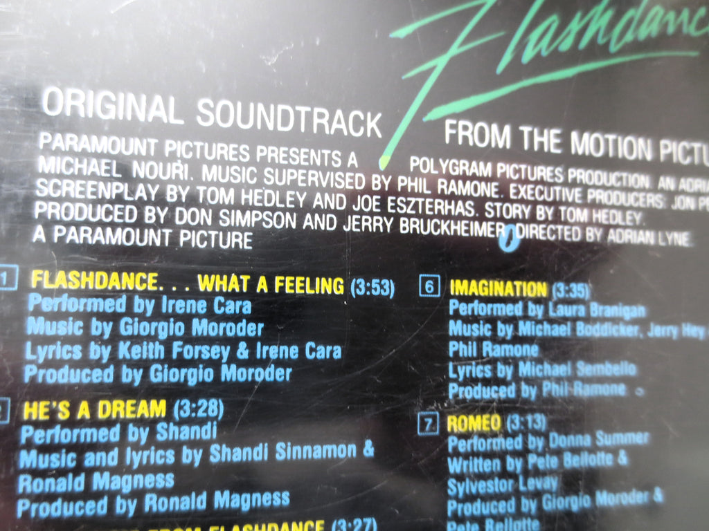 FLASHDANCE, Movie SOUNDTRACK, 1983 Compact Disc, Vintage Cd