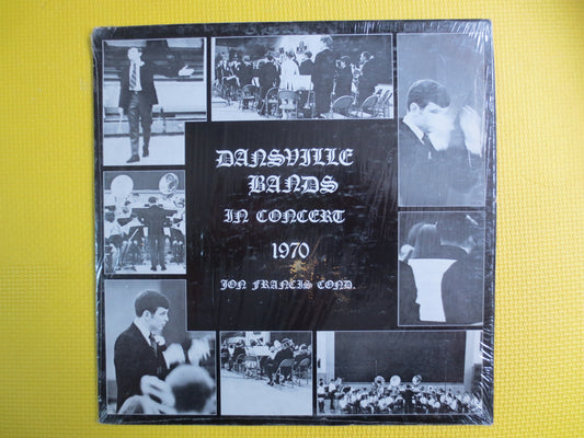 DANSVILLE BANDS, In CONCERT, Orchestra Record, Orchestra Album, Jon Francis Record, Symphony Records, Lps, Vintage Records, 1970 Records