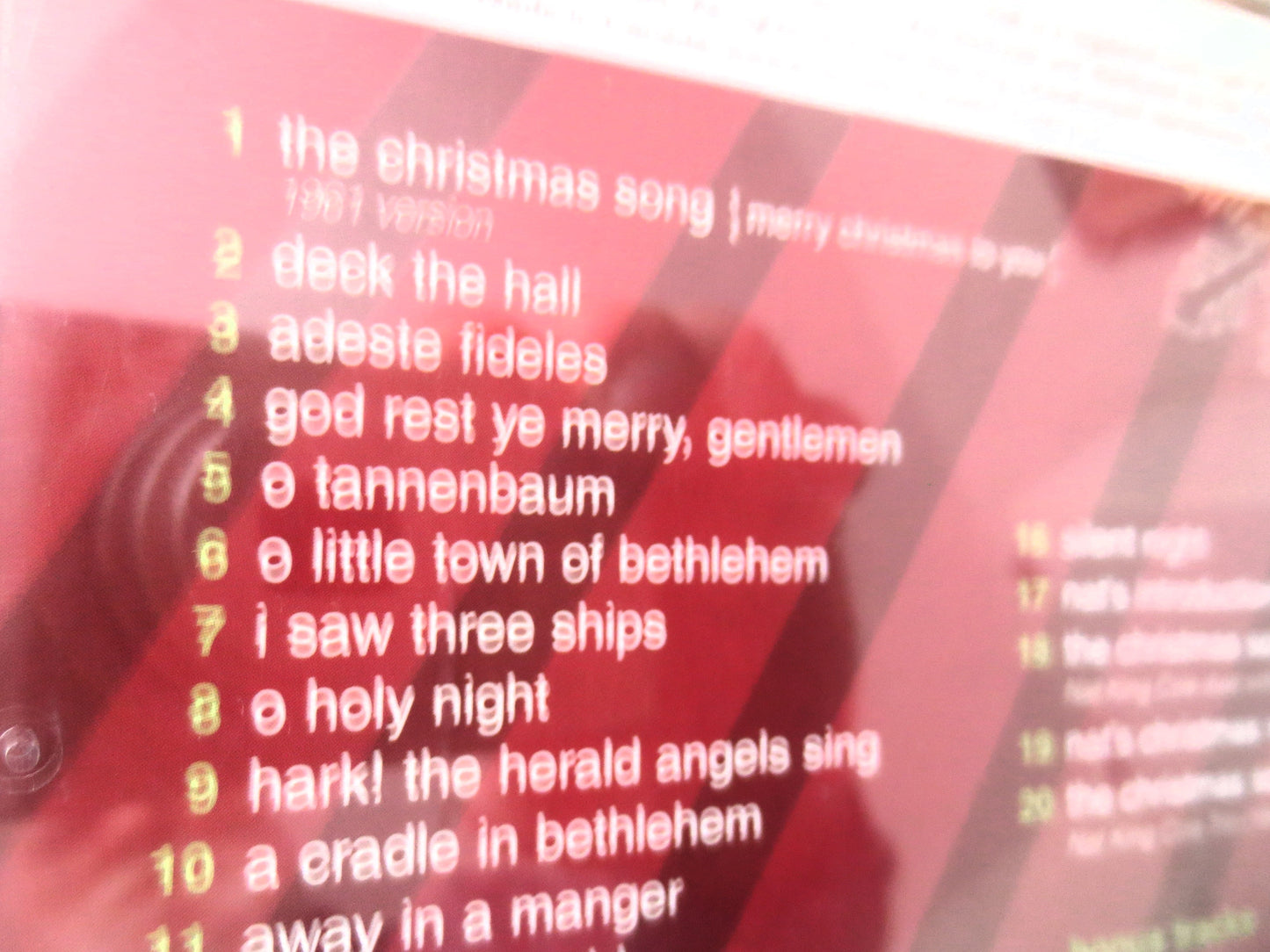 NAT KING Cole, The CHRISTMAS Song, 2005 Compact Disc, Vintage Cd