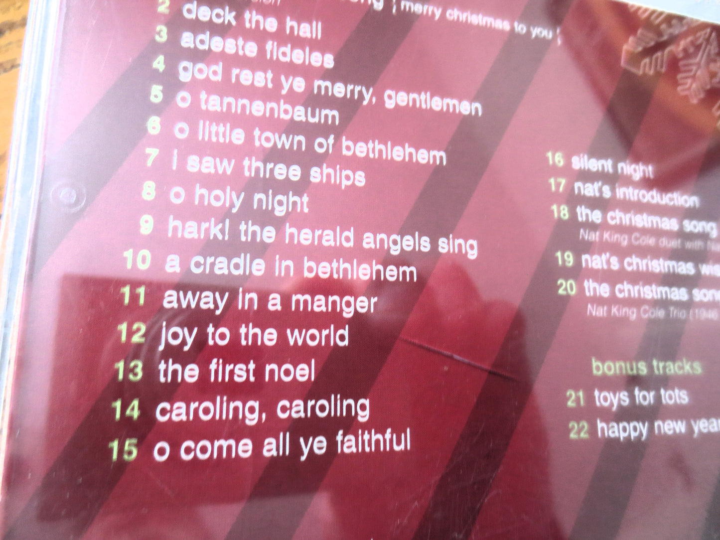 NAT KING Cole, The CHRISTMAS Song, 2005 Compact Disc, Vintage Cd