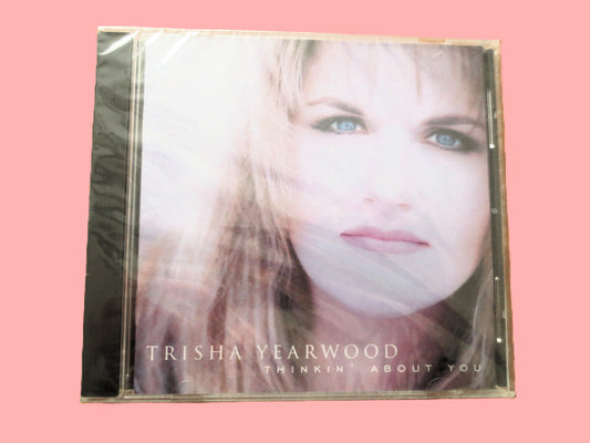 TRISHA YEARWOOD, Factory SEALED, Thinkin' About You Cd, 1995 Compact Disc