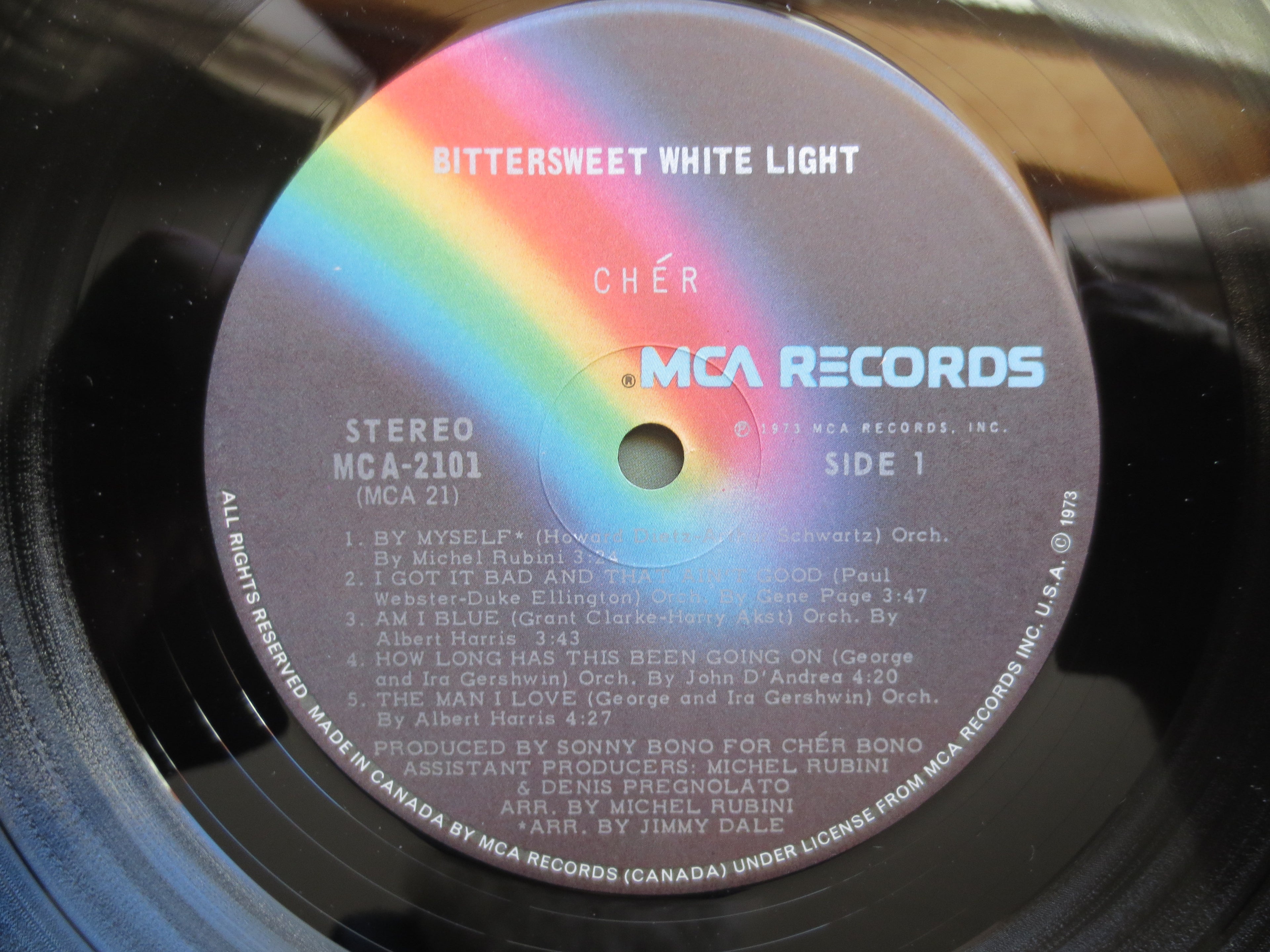 CHER, BITTERSWEET White Light, CHER Album, Cher Records, Cher Vinyl, Cher Music, Cher Lps, Sonny and Cher, Vintage Records, 1973 Records
