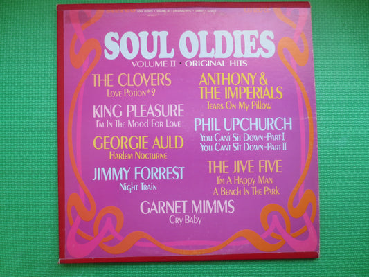 SOUL OLDIES, Volume 2, SOUL Music, King Pleasure Record, George Auld Record, The Jive Five Record, Soul Album, Vintage Records, 1967 Records