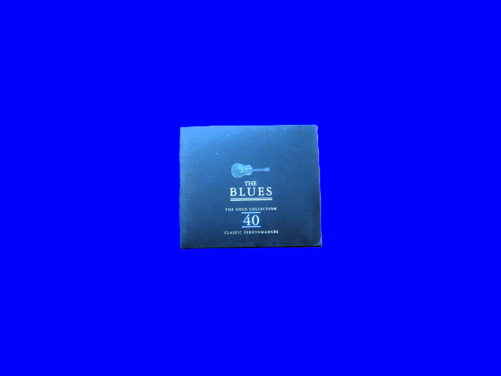 The BLUES, GOLD COLLECTION, Double Cd, 40 Classic Performances, 1994 Compact Disc,