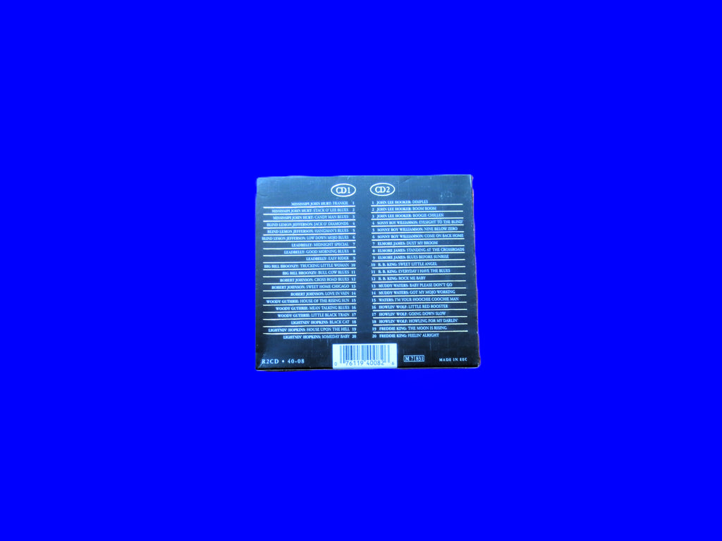 The BLUES, GOLD COLLECTION, Double Cd, 40 Classic Performances, 1994 Compact Disc,