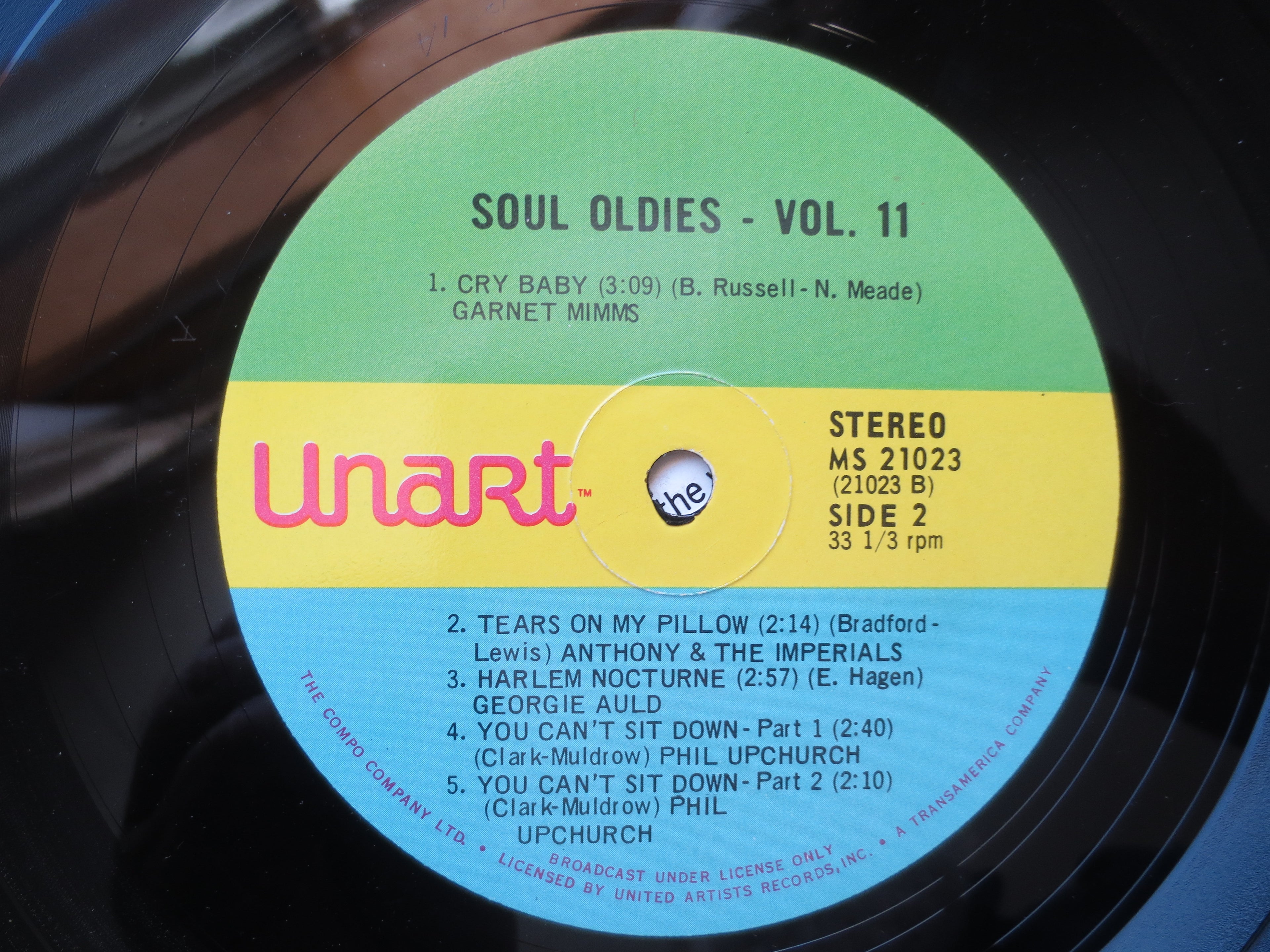 Various Artists – Soul Oldies, Vol. 2 (1967) Vinyl LP