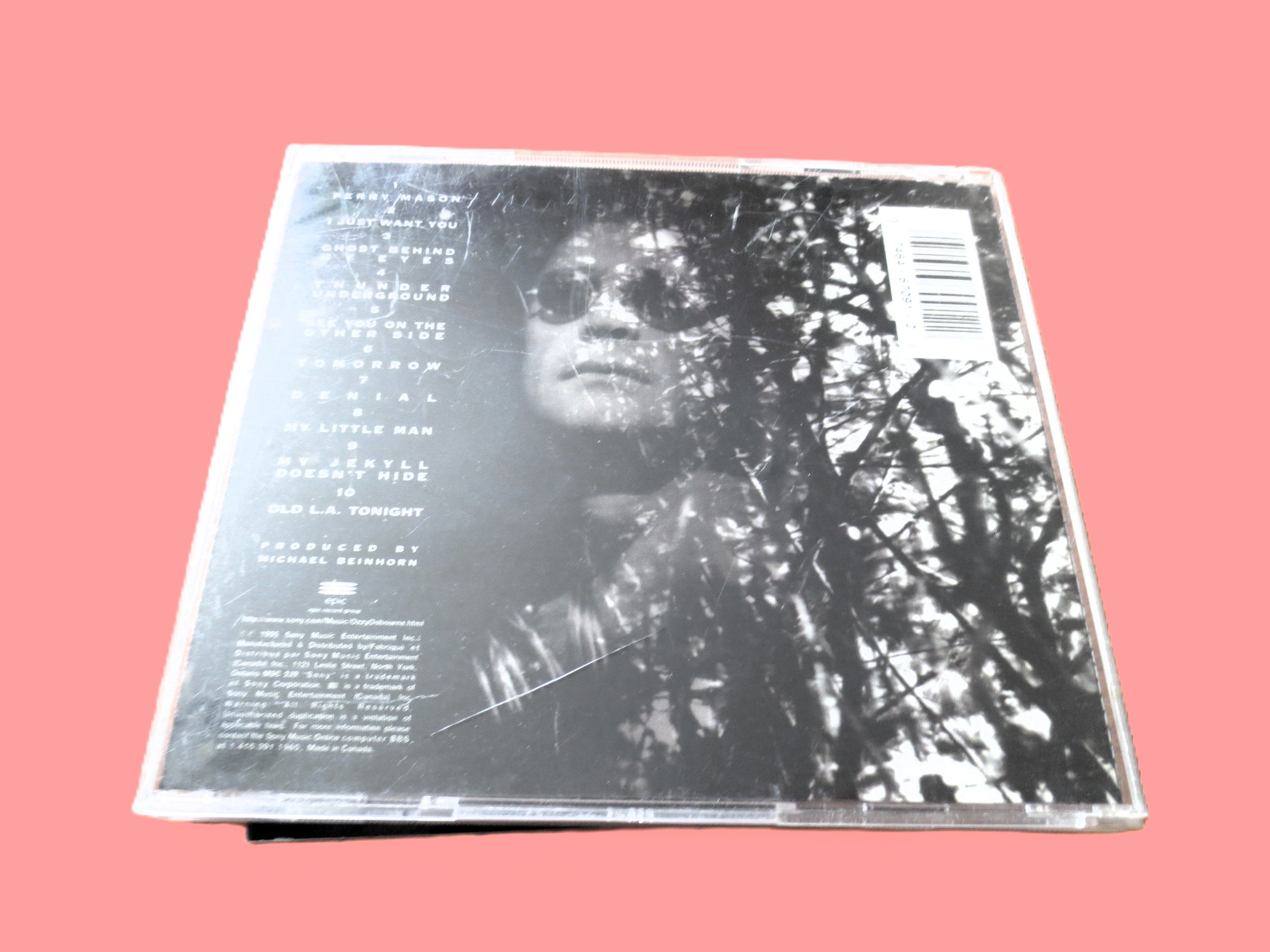 OZZY OSBOURNE, OZZMOSIS, Heavy Metal, 1995 Compact Disc, Vintage