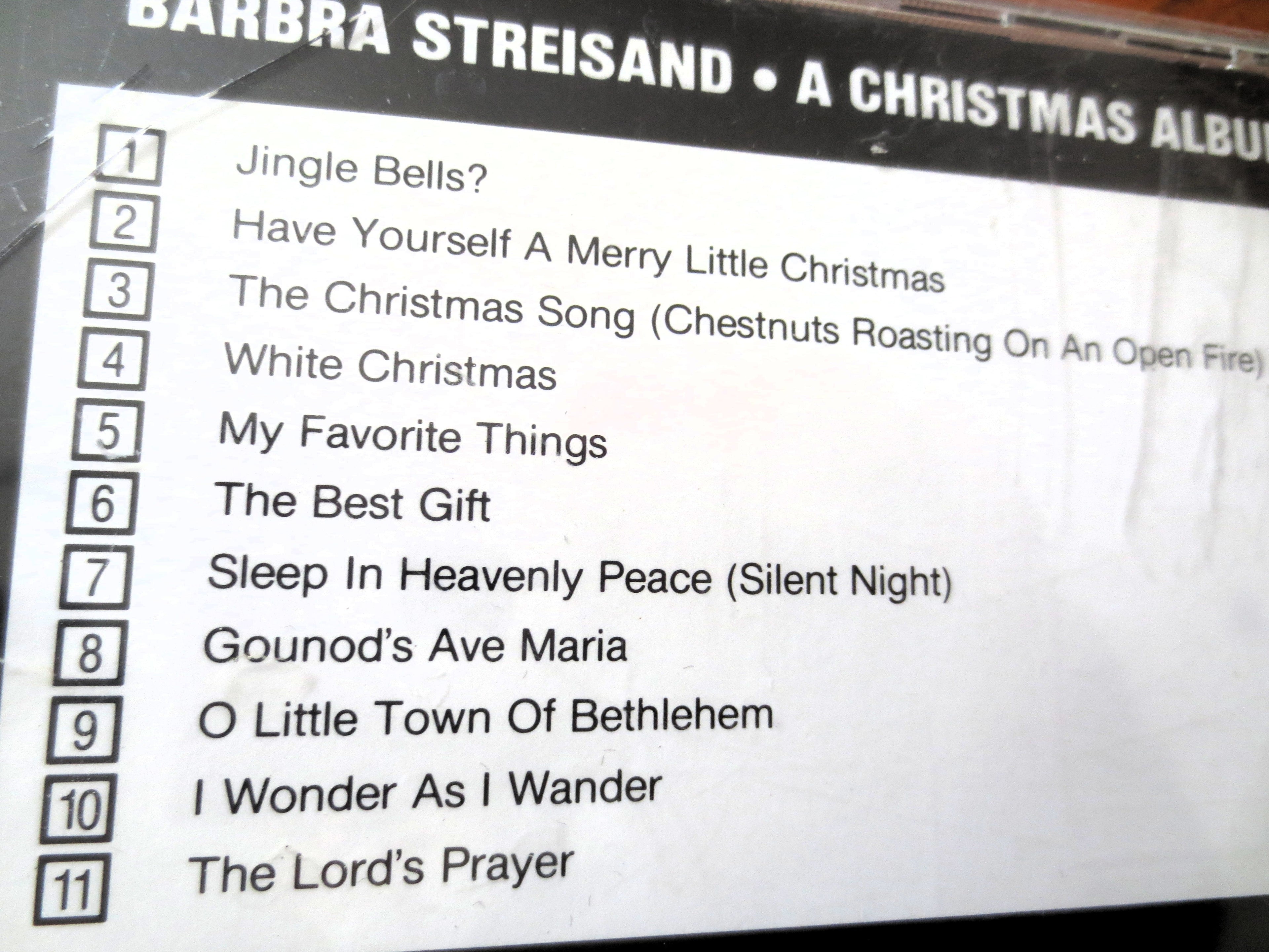 Barbra Streisand – A Christmas Album (1967) CD
