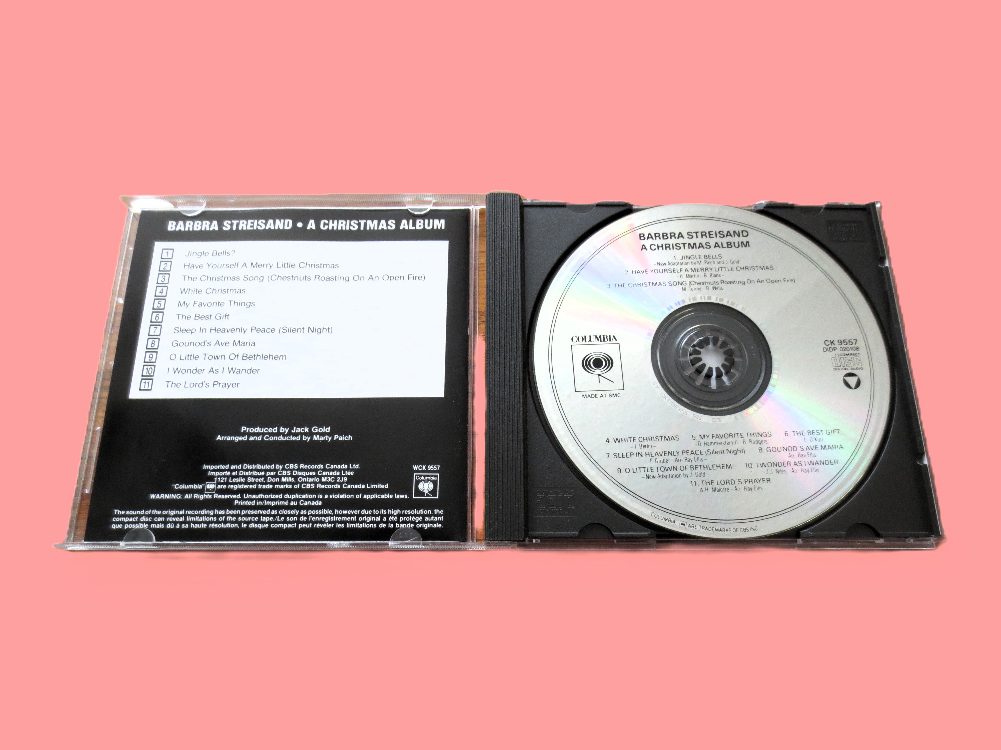 Barbra Streisand – A Christmas Album (1967) CD