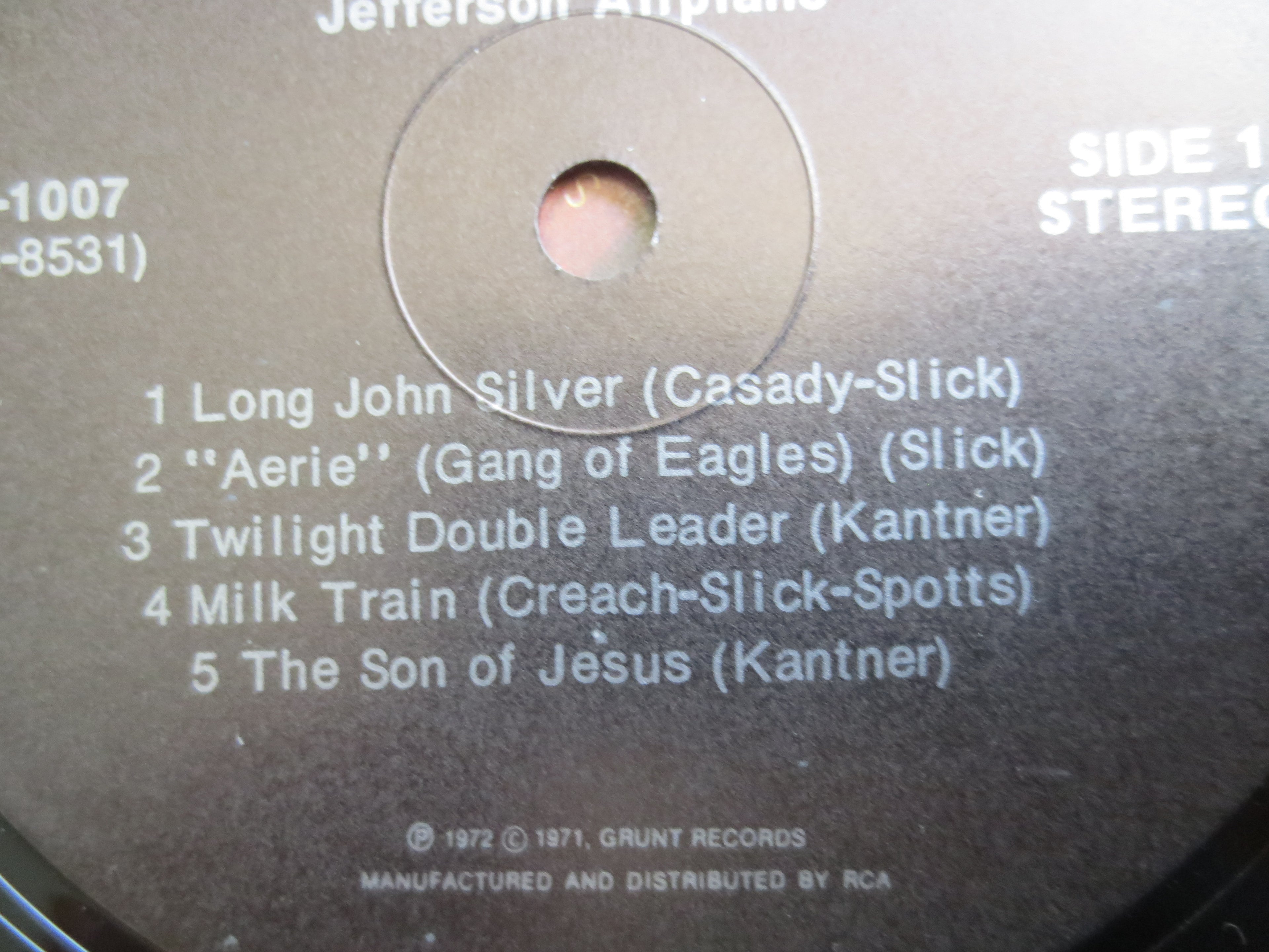 Jefferson Airplane – Long John Silver (1972) Vinyl LP