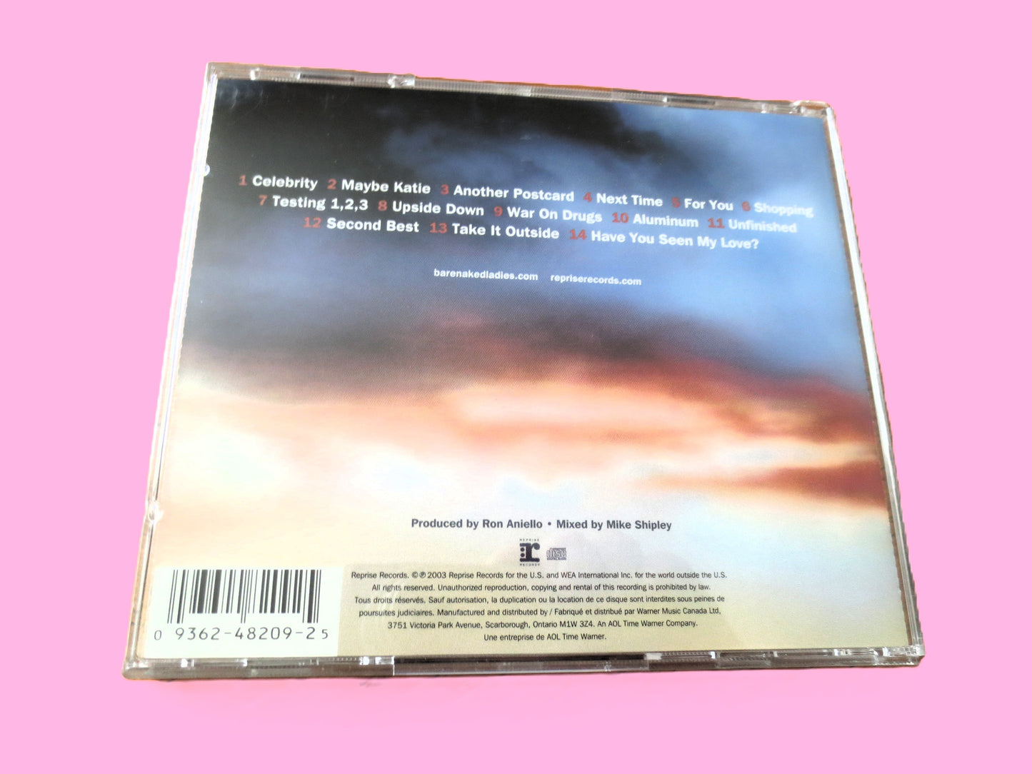 BARENAKED LADIES, Everything to Everyone, Rock Music, 2003 Compact Disc, Vintage Cd