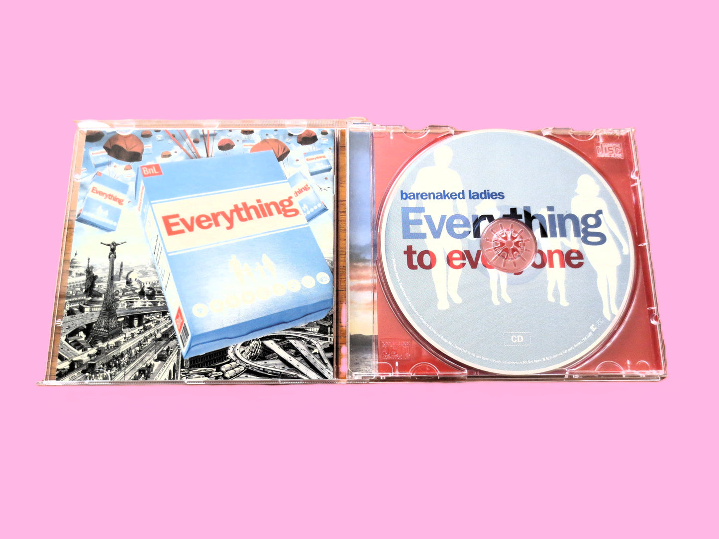 BARENAKED LADIES, Everything to Everyone, Rock Music, 2003 Compact Disc, Vintage Cd