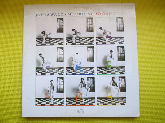 JAMES WARD, Mourning to DANCING, James Ward Record, James Ward Album, James Ward Songs, James Ward Lp, Vintage Record, Rock Lp, 1981 Records