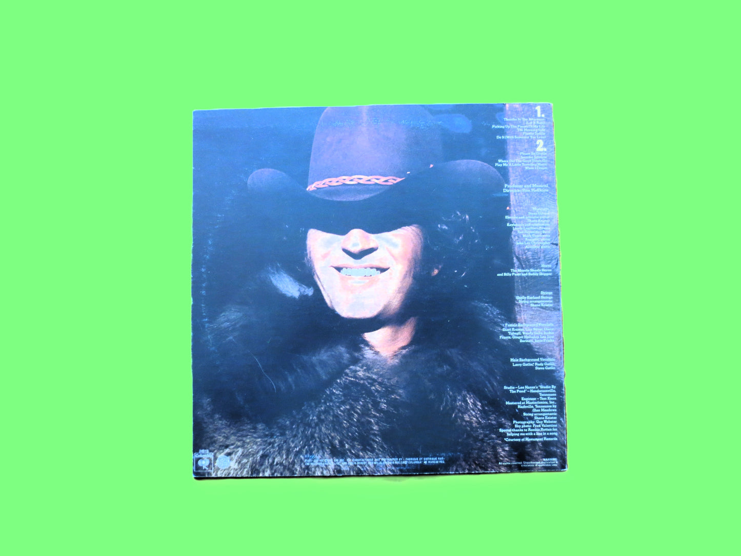 MAC DAVIS, THUNDER in the Afternoon, Vintage Country Album, 1977 Record, Vinyl Lp