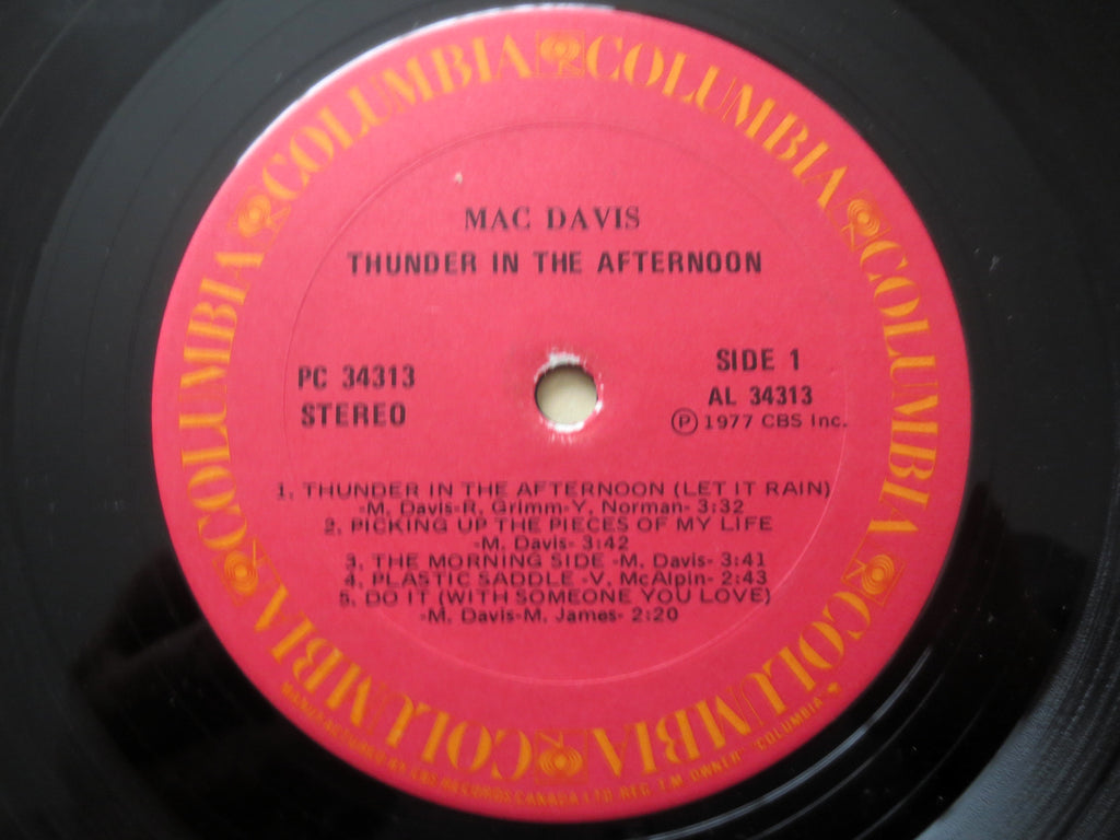 Mac Davis – Thunder in the Afternoon (1977) [Vinyl LP]
