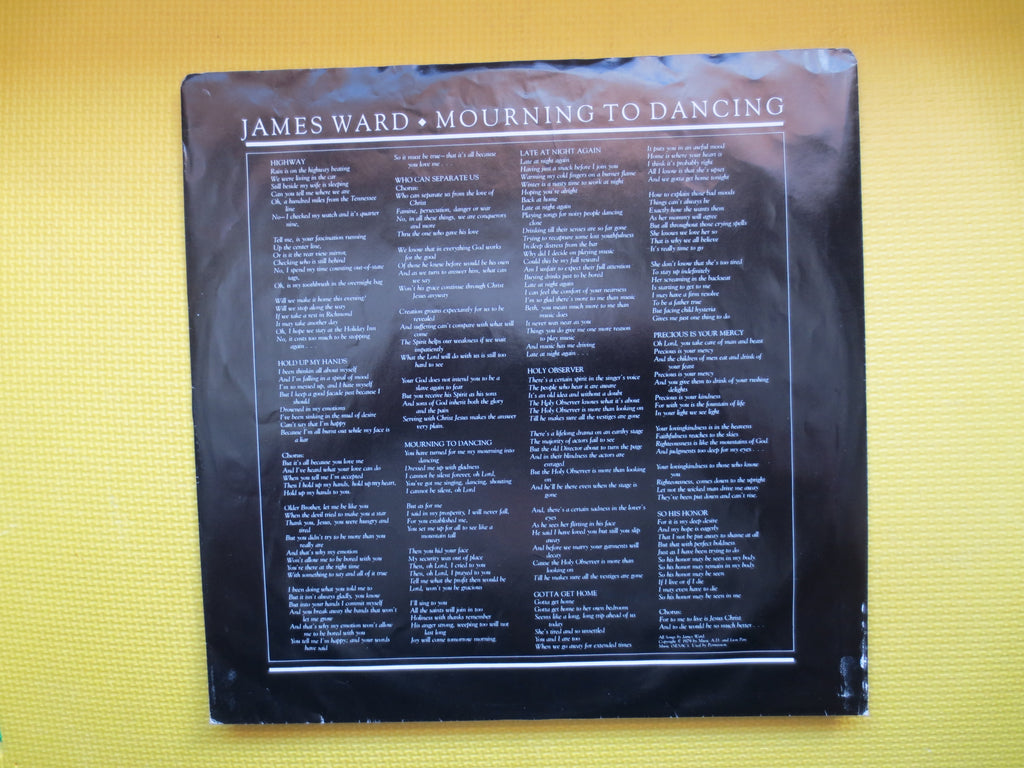 James Ward – Mourning to Dancing (1980) Vinyl LP