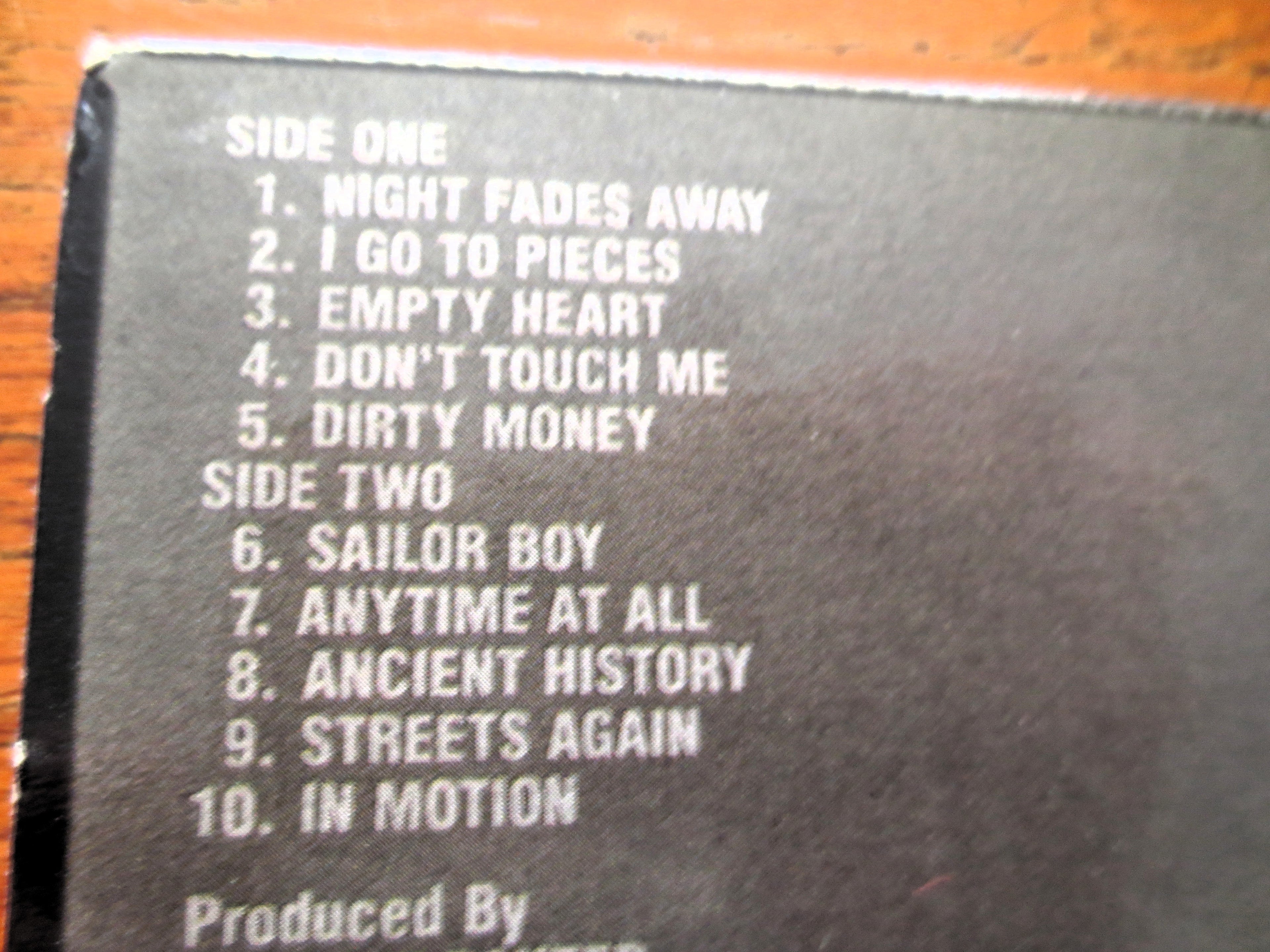 NILS LOFGREN, NIGHT Fades Away, Vintage Rock Album, 1981 Record, Vinyl Lp