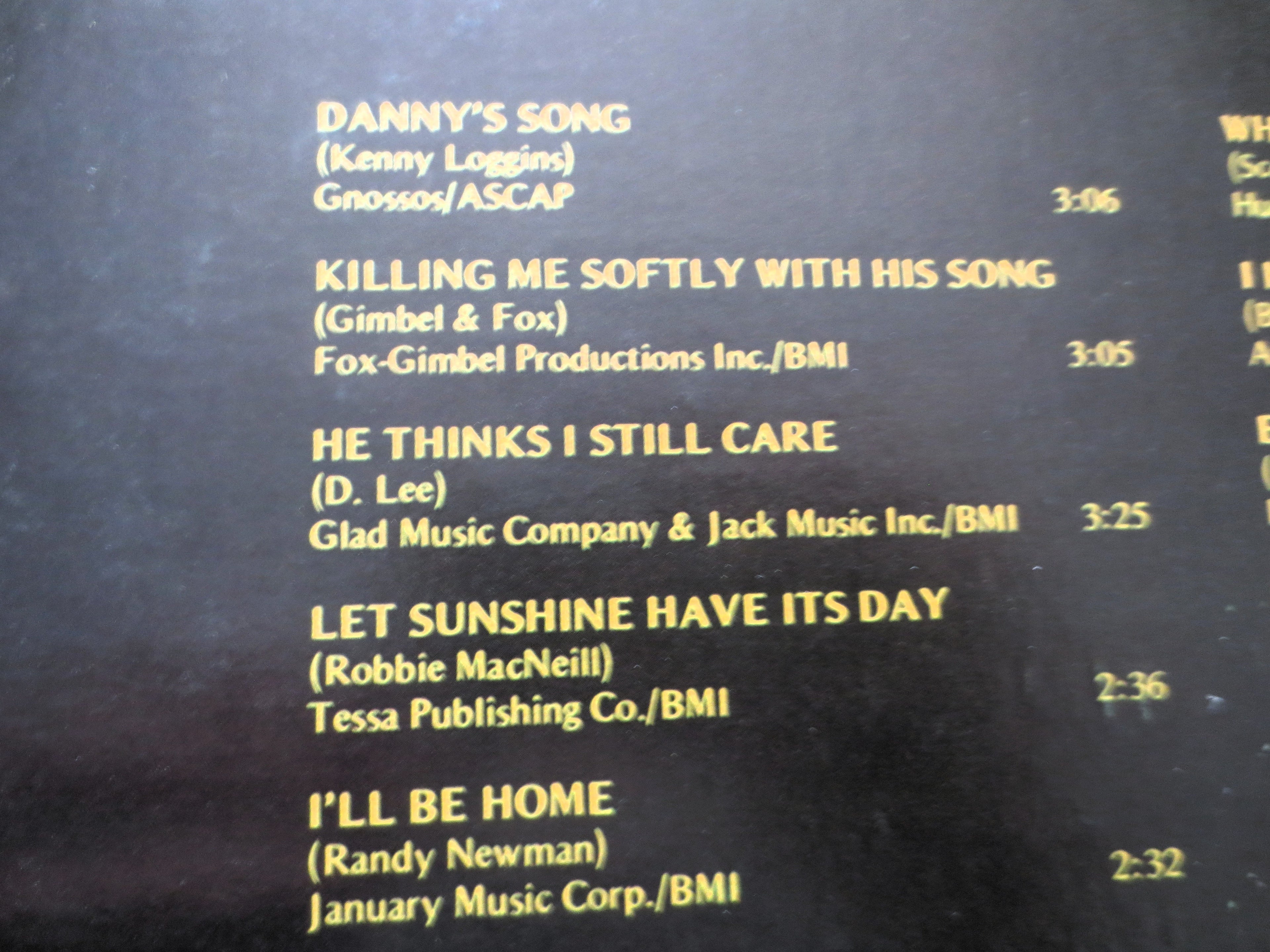 Anne Murray – Danny's Song (1973) Vinyl LP