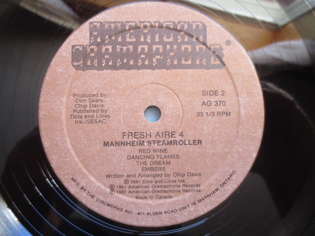 Mannheim Steamroller – Fresh Aire 4 (1981) Vinyl LP