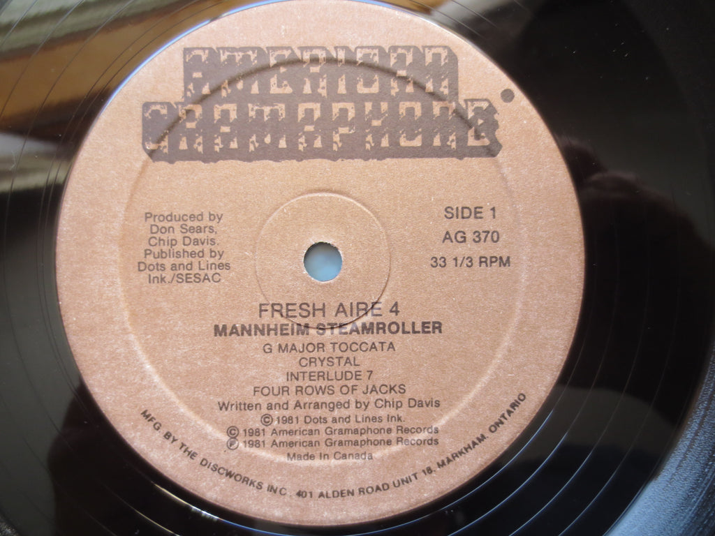 Mannheim Steamroller – Fresh Aire 4 (1981) Vinyl LP