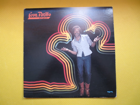 LEON PATILLO, Don't GIVE In, Leon Patillo Record, Leon Patillo Album, Leon Patillo Songs, Leon Patillo Lp, Vintage Record, 1981 Records