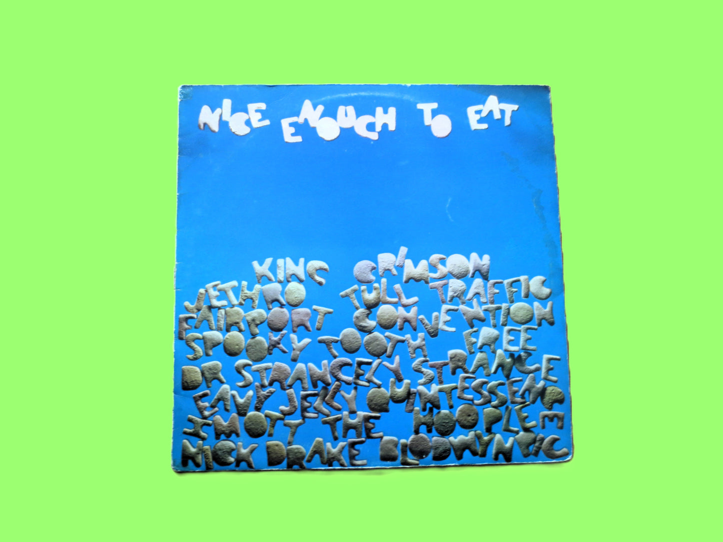 NICE ENOUGH to EAT, Classic Rock Album, Rock Compilation, 1969 Record