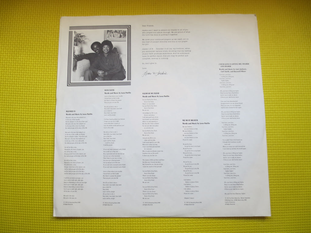 Leon Patillo – Don't Give In (1981) Vinyl LP