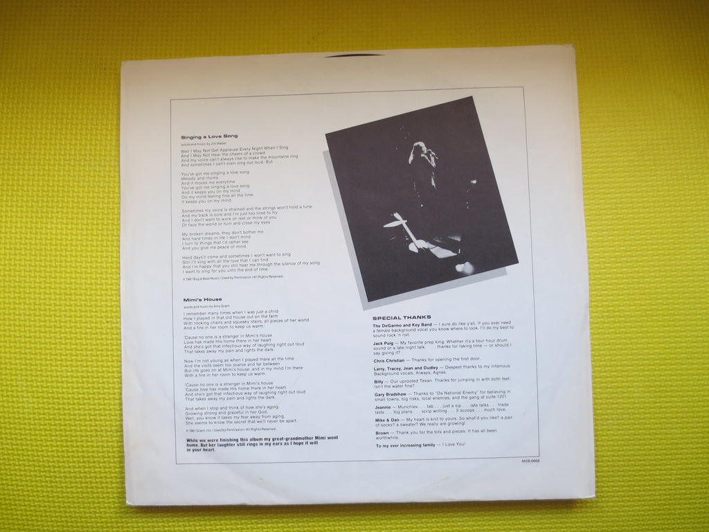 Amy Grant – In Concert (1981) Vinyl LP