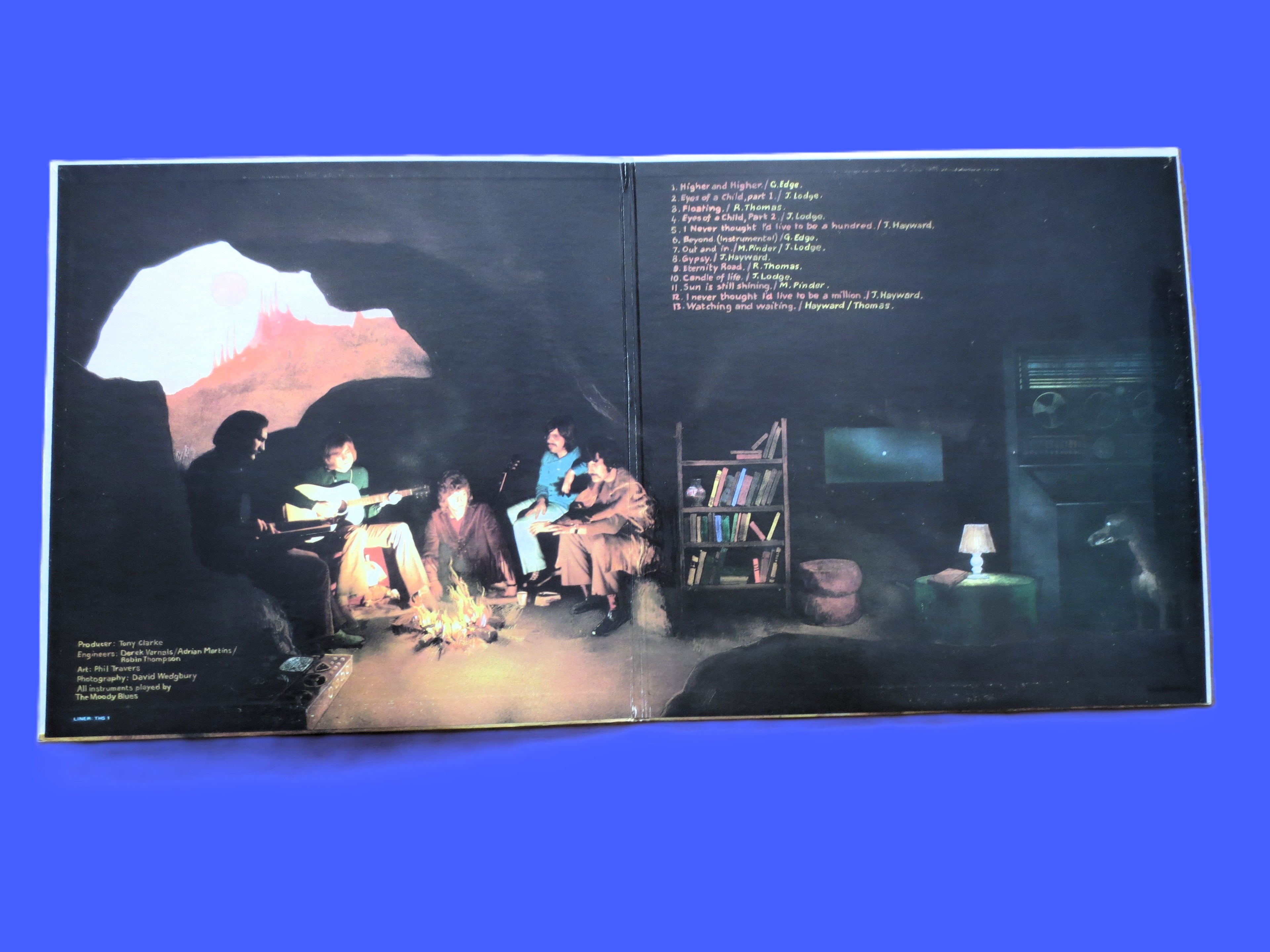 The MOODY BLUES, To Our CHILDRENS Childrens Children, Vintage Rock Album, 1969 Record