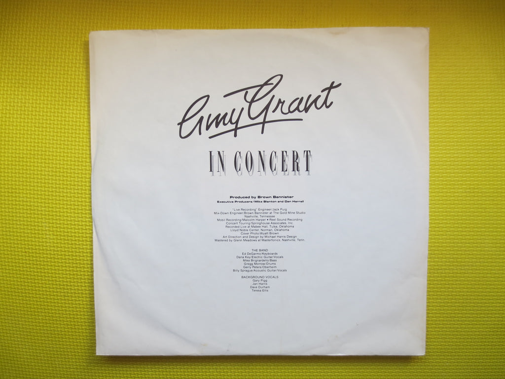 Amy Grant – In Concert (1981) Vinyl LP